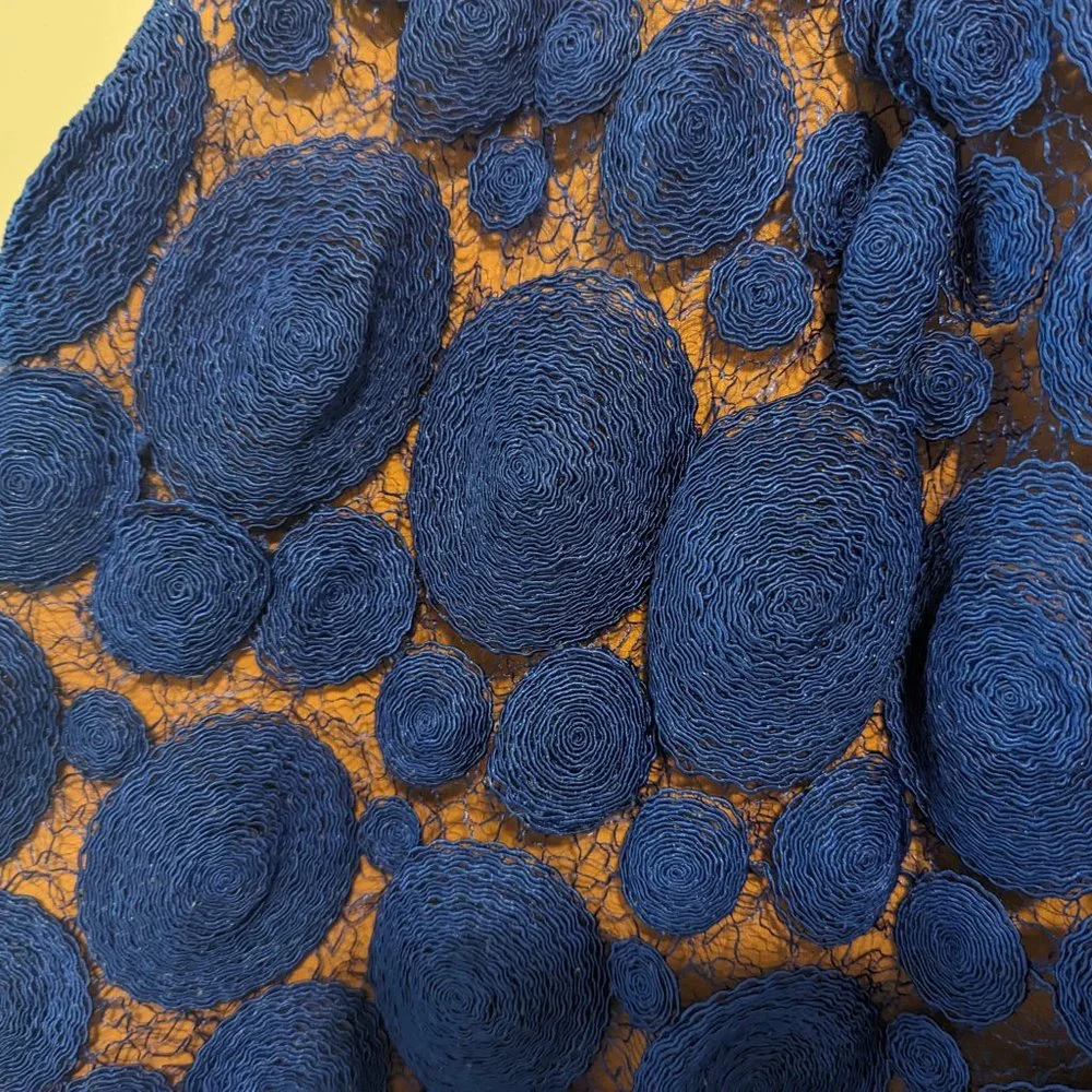 Anthropologie Eva Franco Blue "Albustru" Circle Skirt - Picture 16 of 16